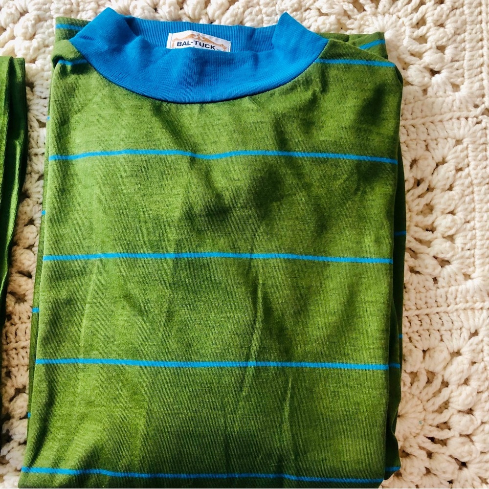SOLD. Vintage 60s Bal-Tuk Pajama Set for Men by Weldon UNWORN Size Medium/Large - Picture 8 of 15